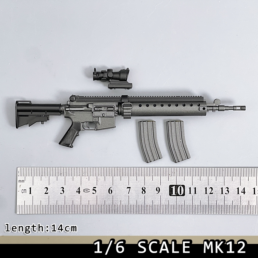 Model Kit Figure - 1/6 스케일 MK12 SPR 저격총 모델