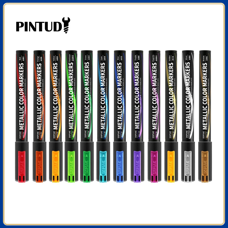 Metallic Paint Set - 【2026 신제품】DSPIAE MKA 12색 메탈릭 마커