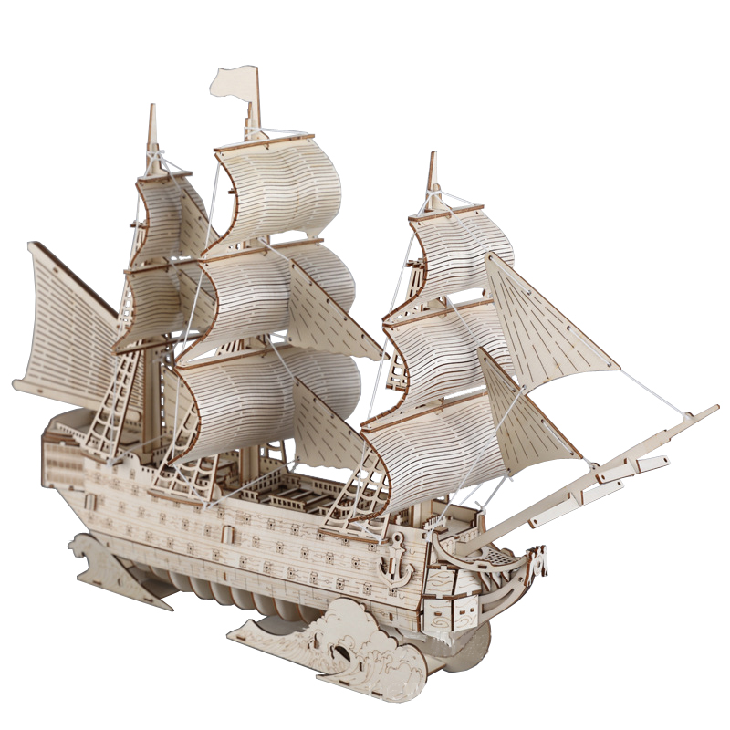 Model Kit Hms Victory - HMS 승리 선박 모델 키트 3D