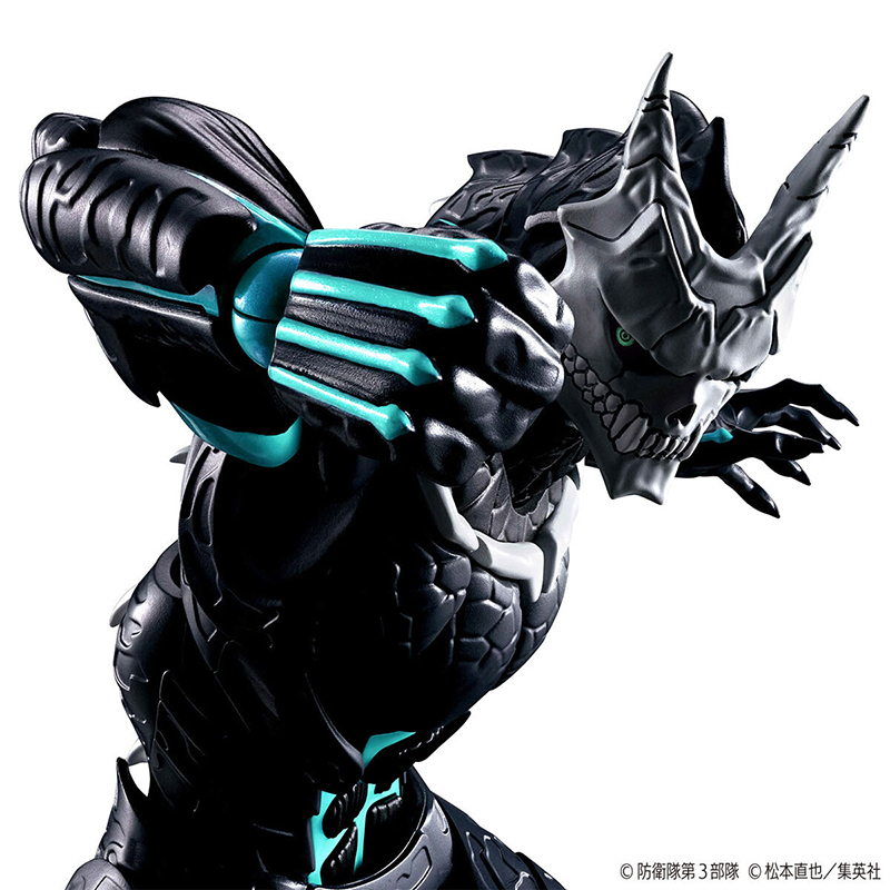 Model Kit Kaiju No 8 - 100% 오리지널 반다이 피규어-라이즈 스탠다드 카이주