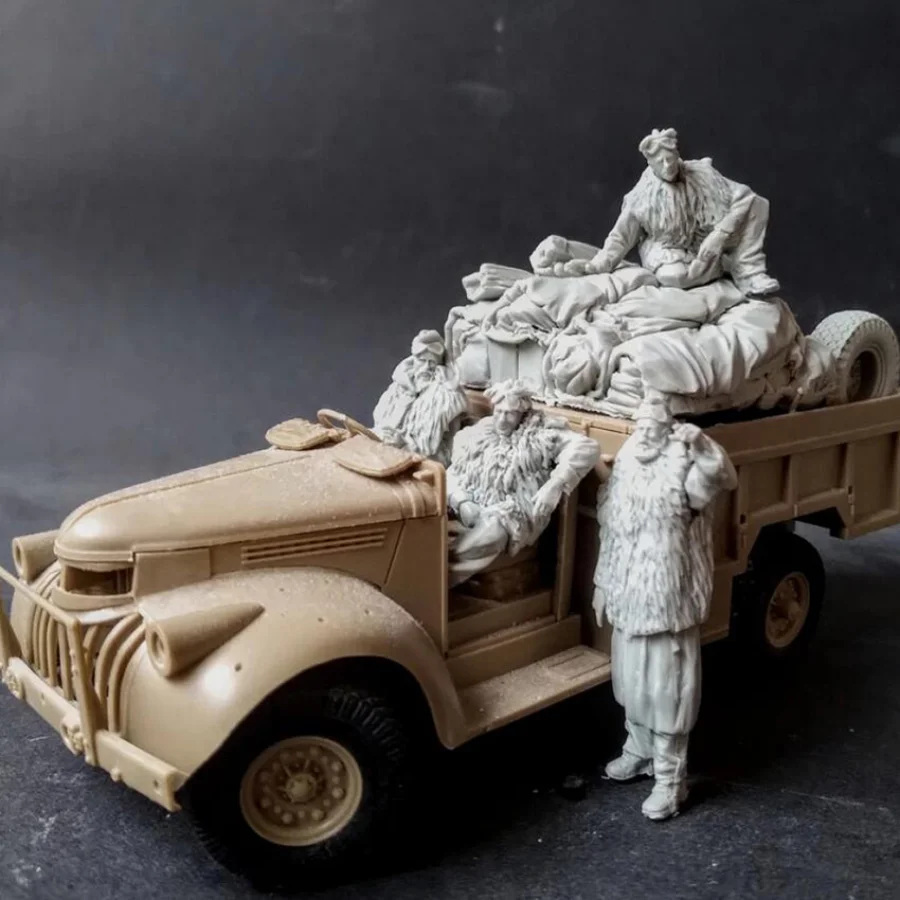 Model Kit Cangdao - 1/35 수지 피규어 모델 키트 2