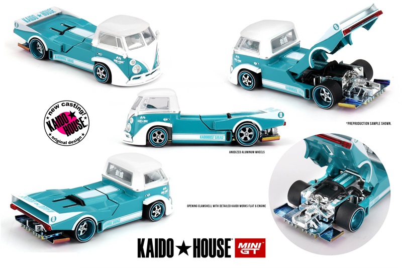 Model Kit R34 - 카이도 하우스 x 미니 GT 1:64