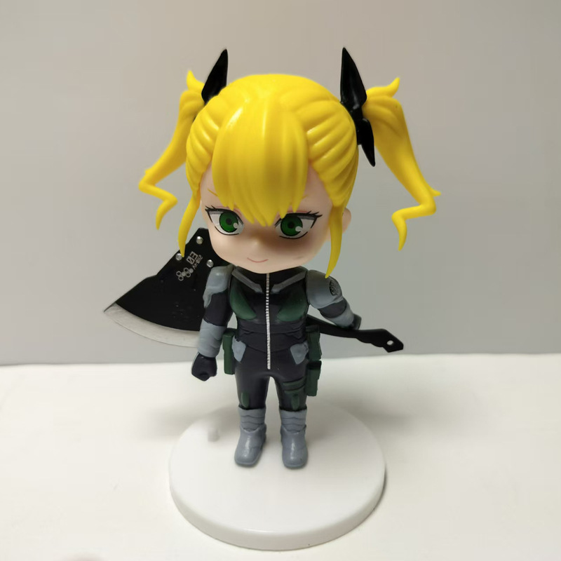 6개/세트 카이주 No.8 애니메이션 히비노 카프카 피 - Model Kit Kaiju No 8 리뷰 및 가격