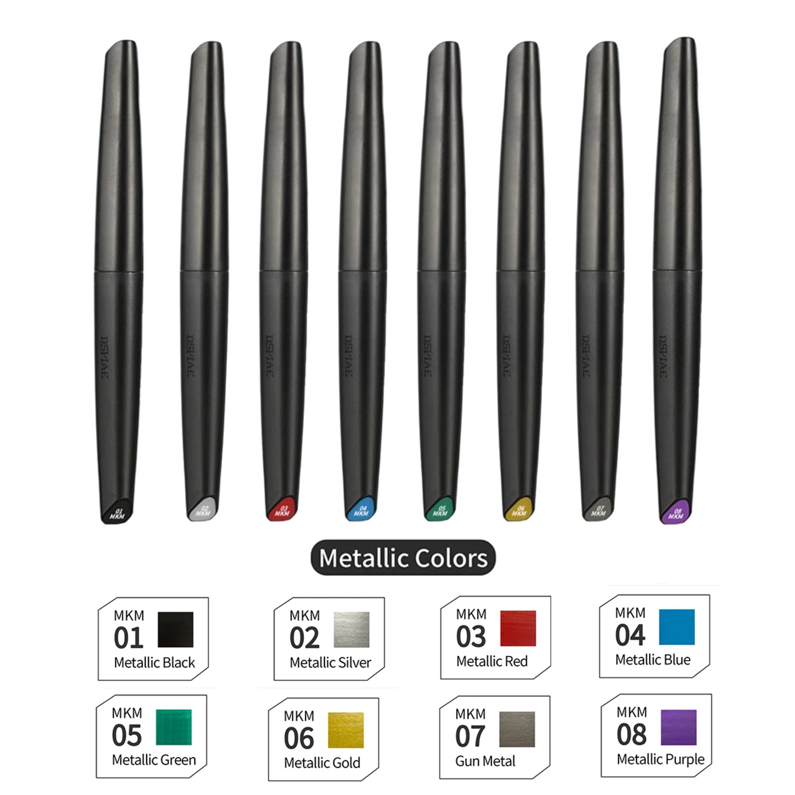 DSPIAE 소프트 팁 수성 마커 펜 키트 건담 모델  - Metallic Paint Set 리뷰 및 가격