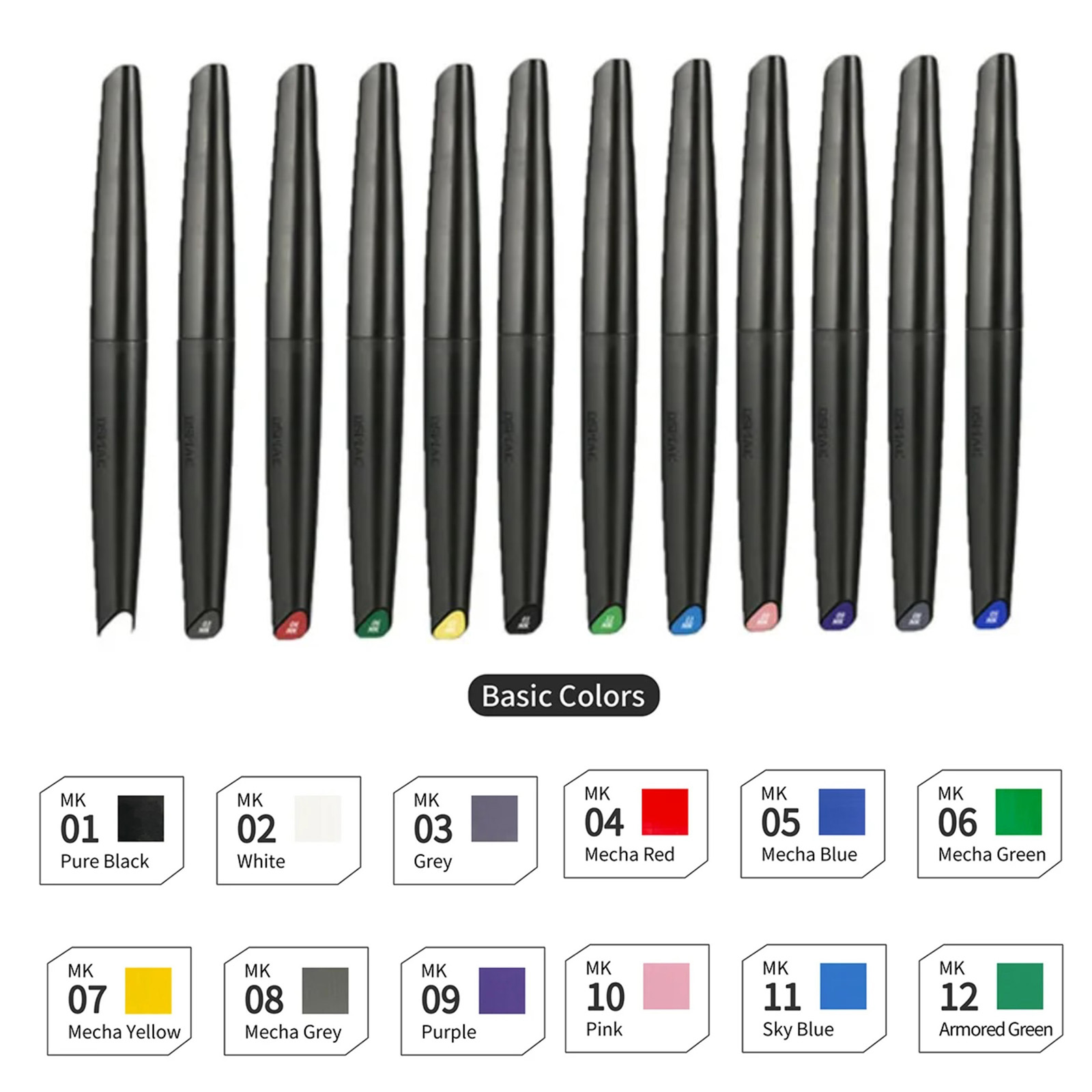 DSPIAE 소프트 팁 수성 마커 펜 키트 건담 모델  - Metallic Paint Set 리뷰 및 가격