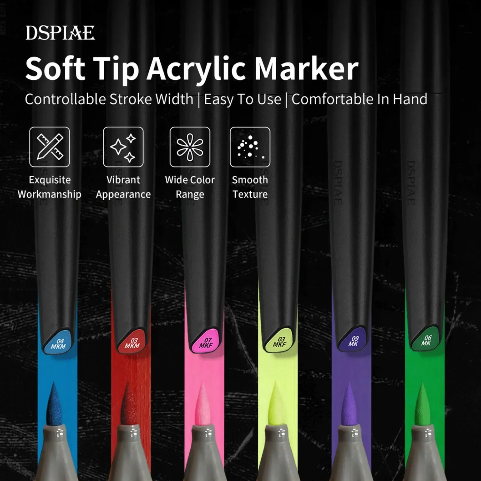 DSPIAE 소프트 팁 수성 마커 펜 키트 건담 모델  - Metallic Paint Set 리뷰 및 가격