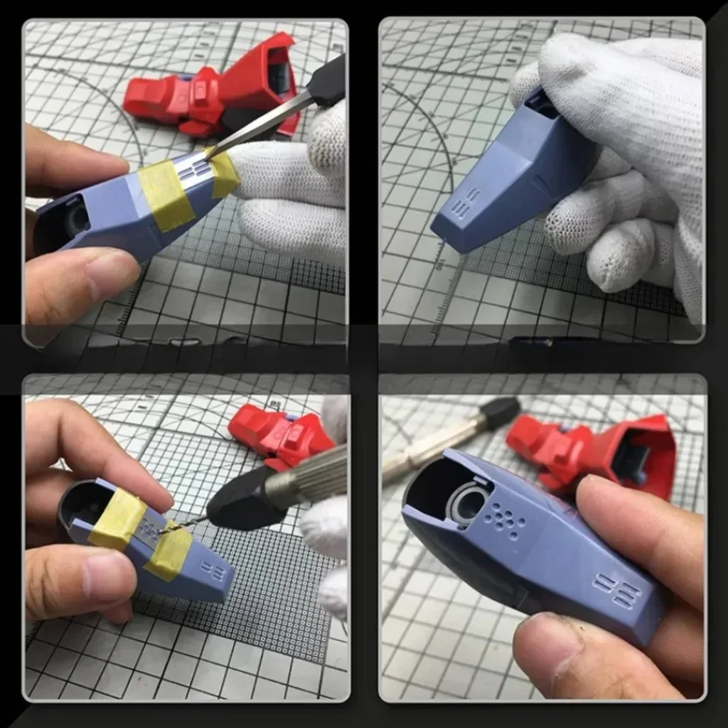 건담용 조각 눈금자 드릴 홀 디테일러 스크라이브 라인  - Metallic Paint Set 리뷰 및 가격