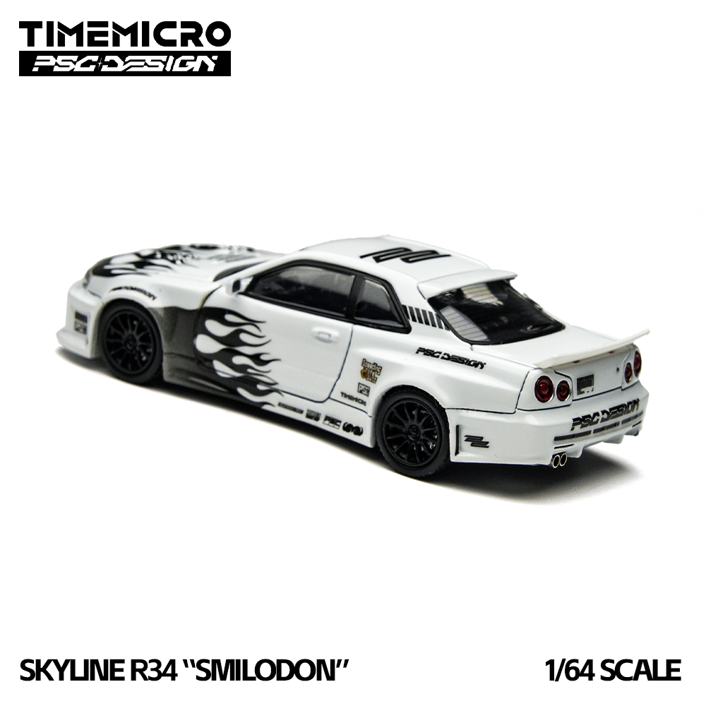 타임마이크로 1:64 R34 스마일로돈 흑백 라이버리  - Model Kit R34 리뷰 및 가격