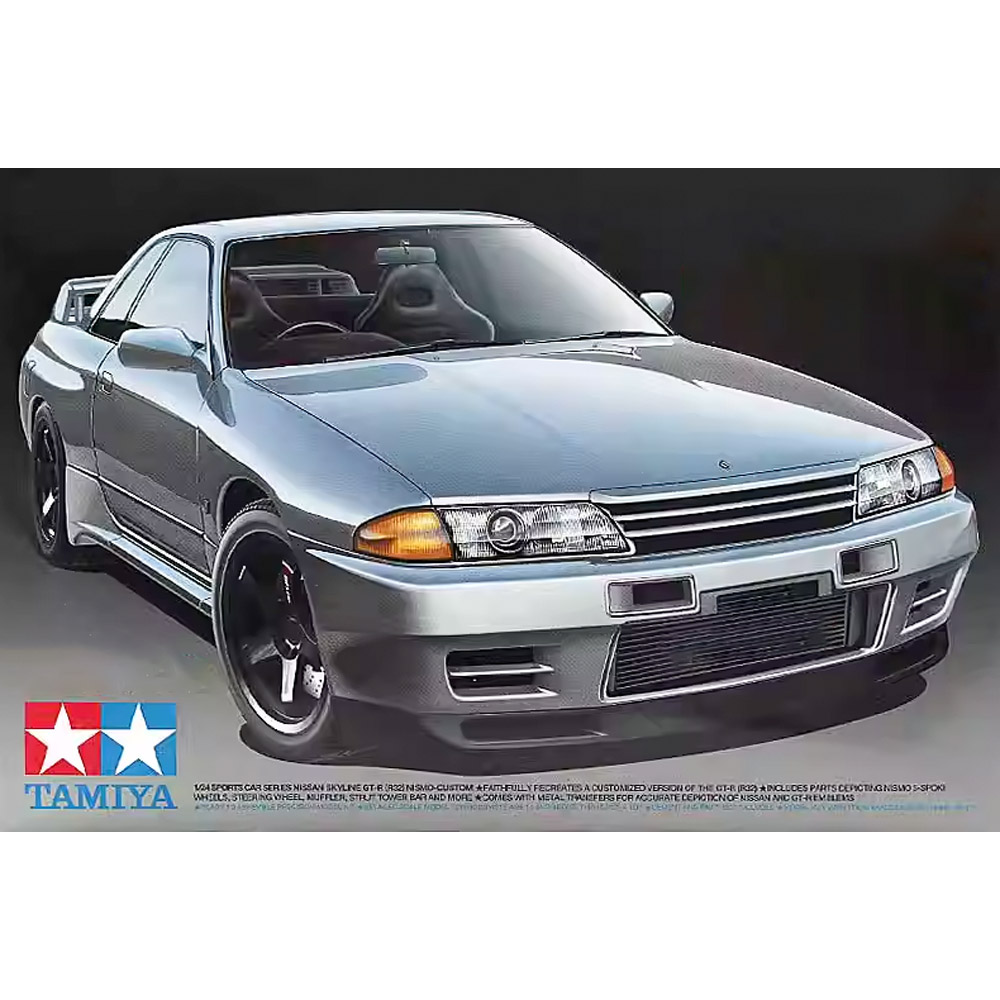타미야 24341 1/24 스카이라인 GT-R R32  - Model Kit Nissan Skyline 리뷰 및 가격