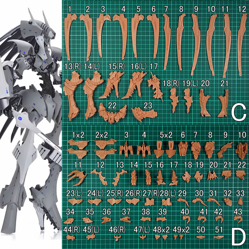 1/72 데모르(파티마 타입) K.A.N. FSS GT - Model Kit Entry Grade 리뷰 및 가격