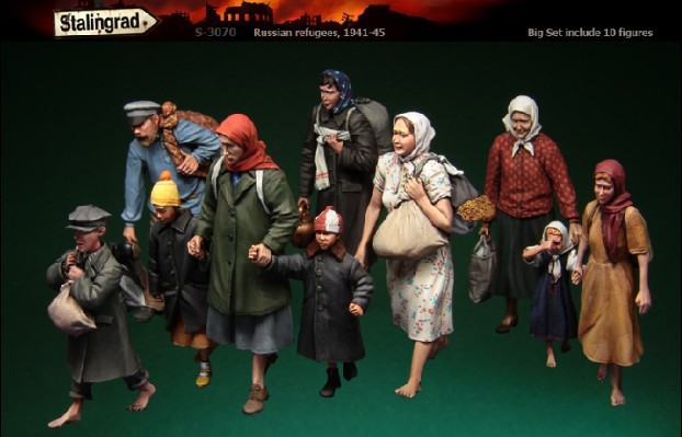 1/35 모델 키트 레진 키트 민간인(10개 그룹) 3 - Model Kit Entry Grade 리뷰 및 가격
