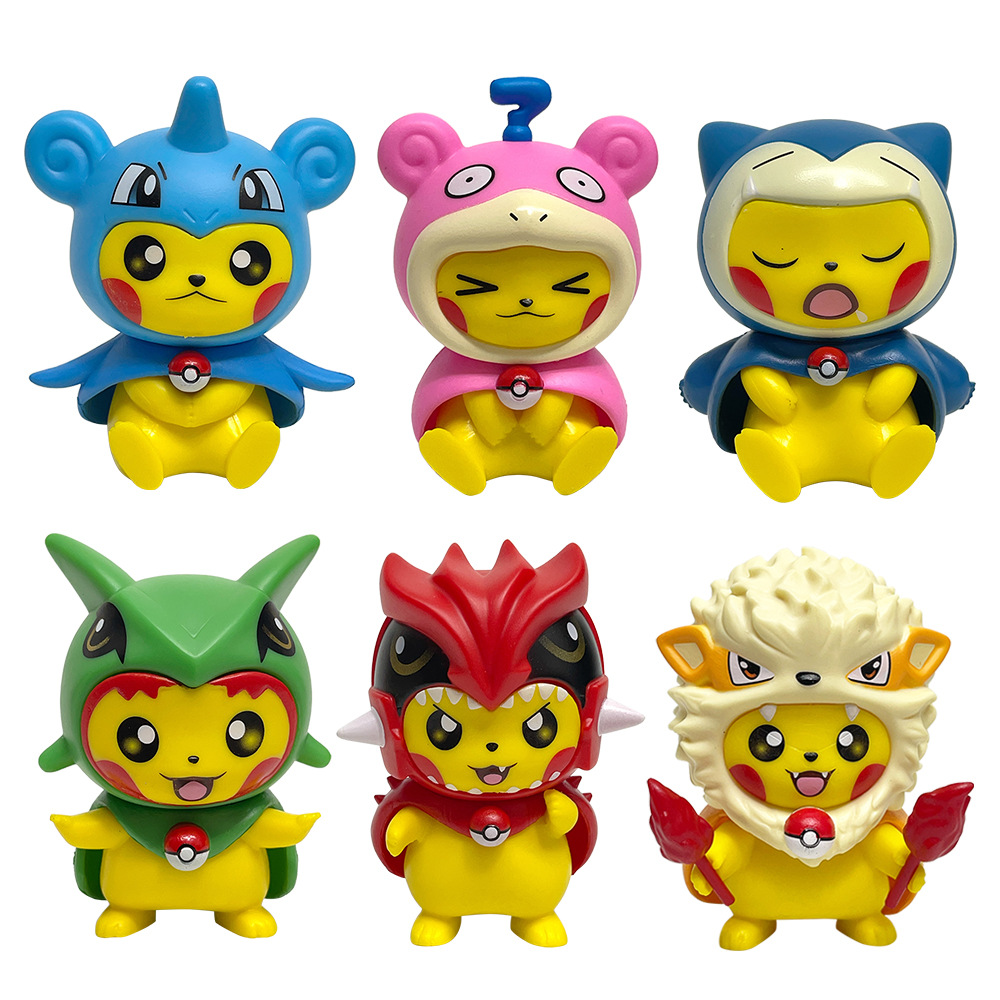 포켓몬 만화 크로스드레싱 피카츄 스노락스 사이덕 겐가  - Model Kit Pokemon 리뷰 및 가격