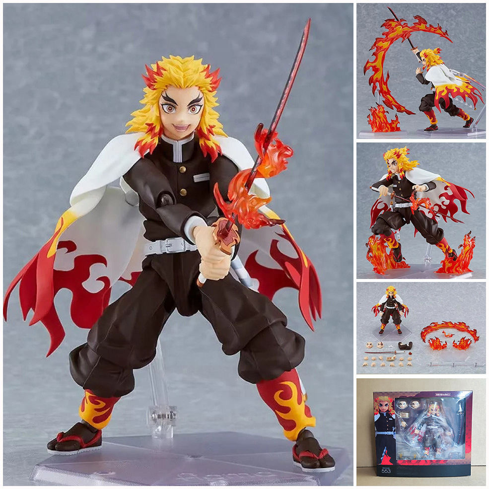 피그마 553 데몬 슬레이어 렌고쿠 쿄쥬로 가동 피규어 - Model Kit Kaiju No 8 리뷰 및 가격