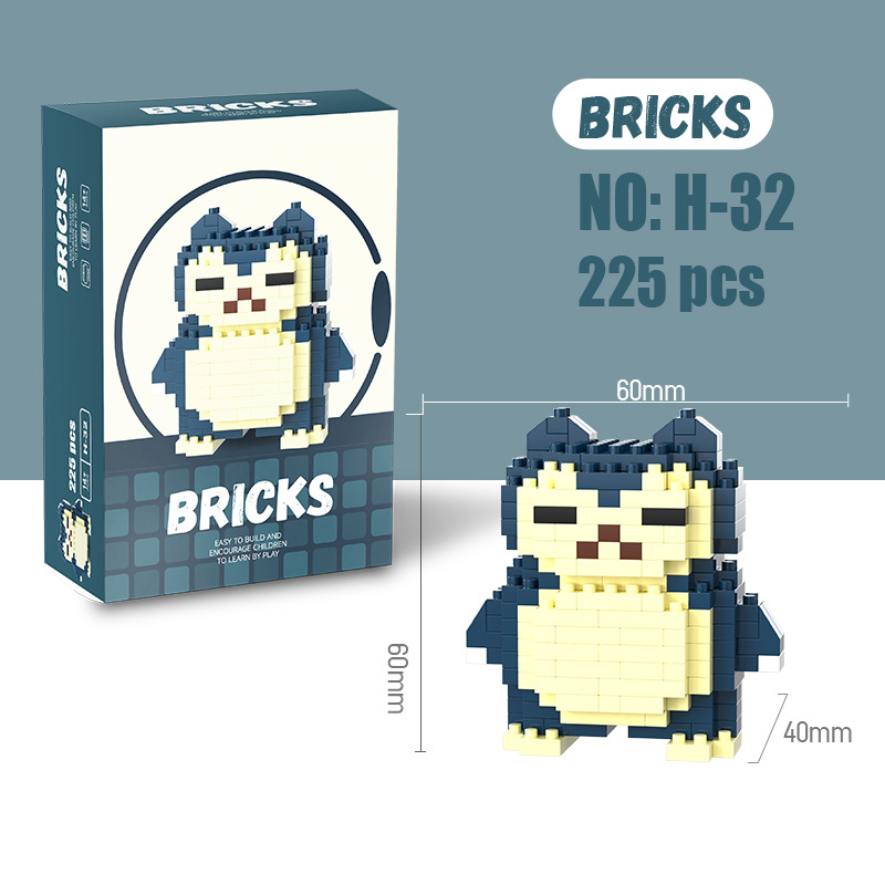 포켓몬 마이크로 빌딩 블록 피카추 드래곤이트 겐가 미니 - Model Kit Pokemon 리뷰 및 가격