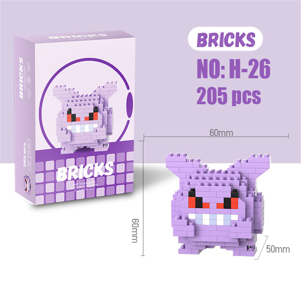 포켓몬 마이크로 빌딩 블록 피카추 드래곤이트 겐가 미니 - Model Kit Pokemon 리뷰 및 가격