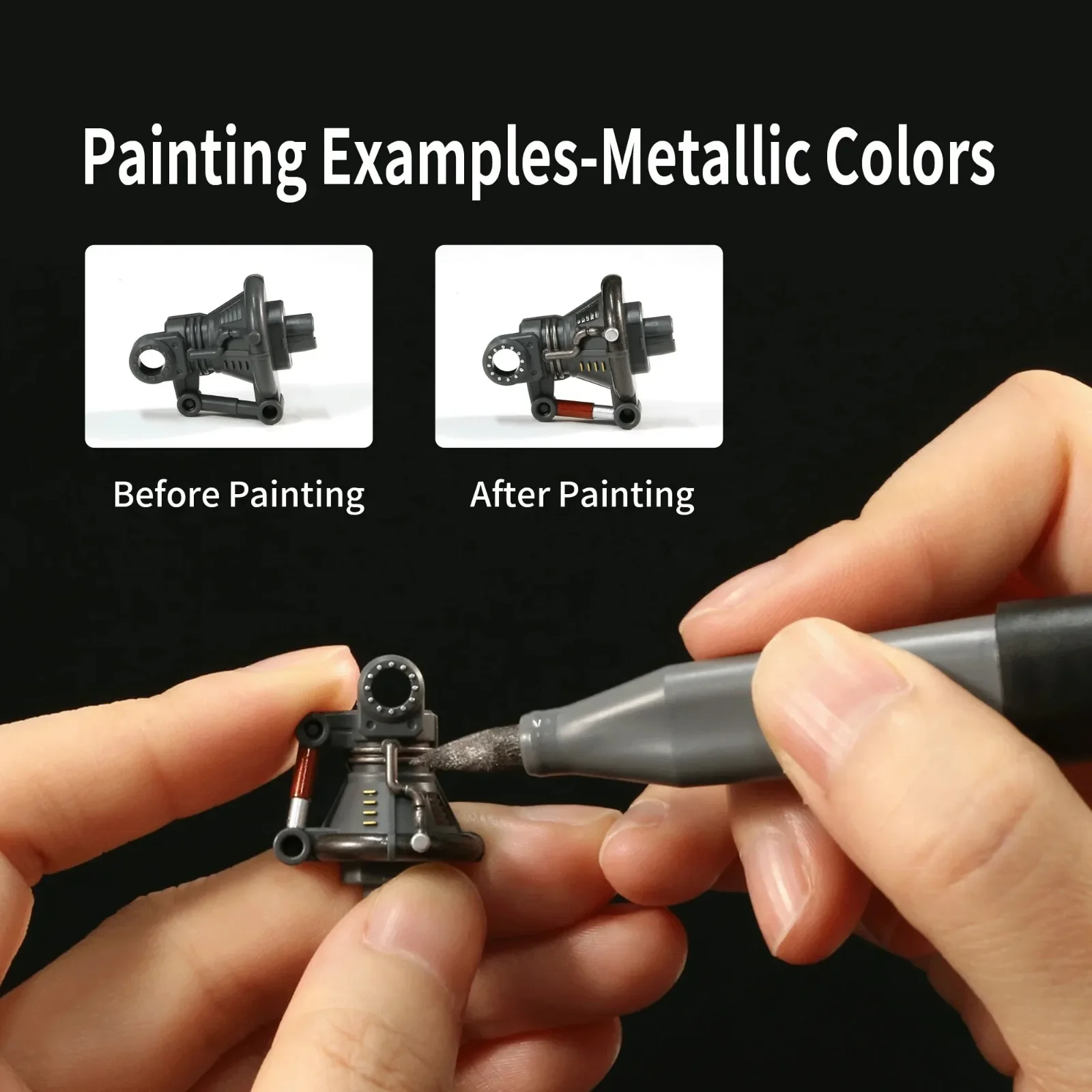 DSPIAE 소프트 팁 수성 마커 펜 키트 건프라 모델 - Metallic Paint Set 리뷰 및 가격