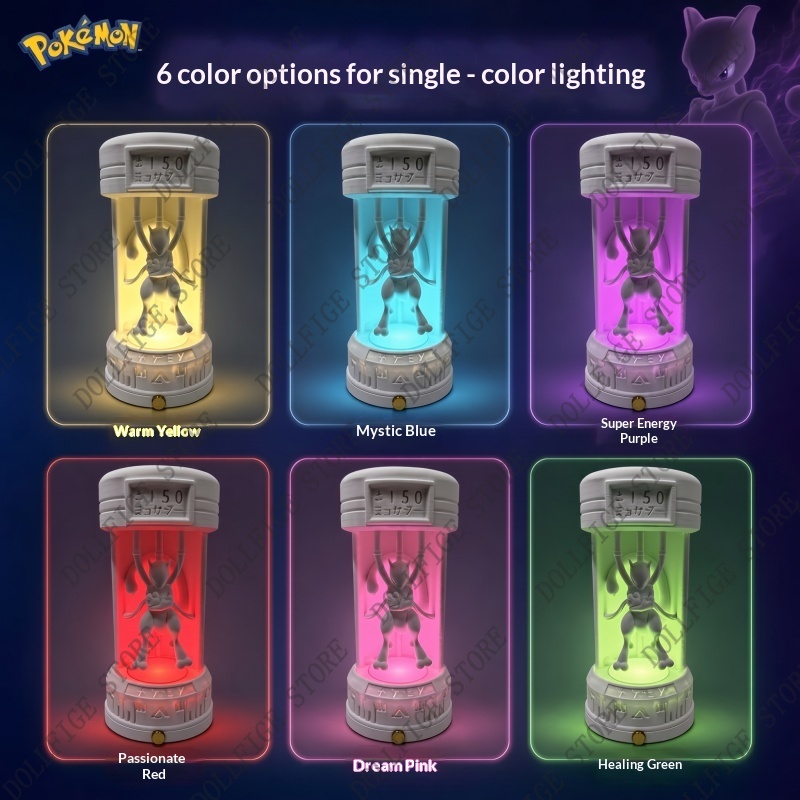 포켓몬 뮤츠 수면 캡슐 무드등 애니메이션 피규어 다양한 - Model Kit Pokemon 리뷰 및 가격