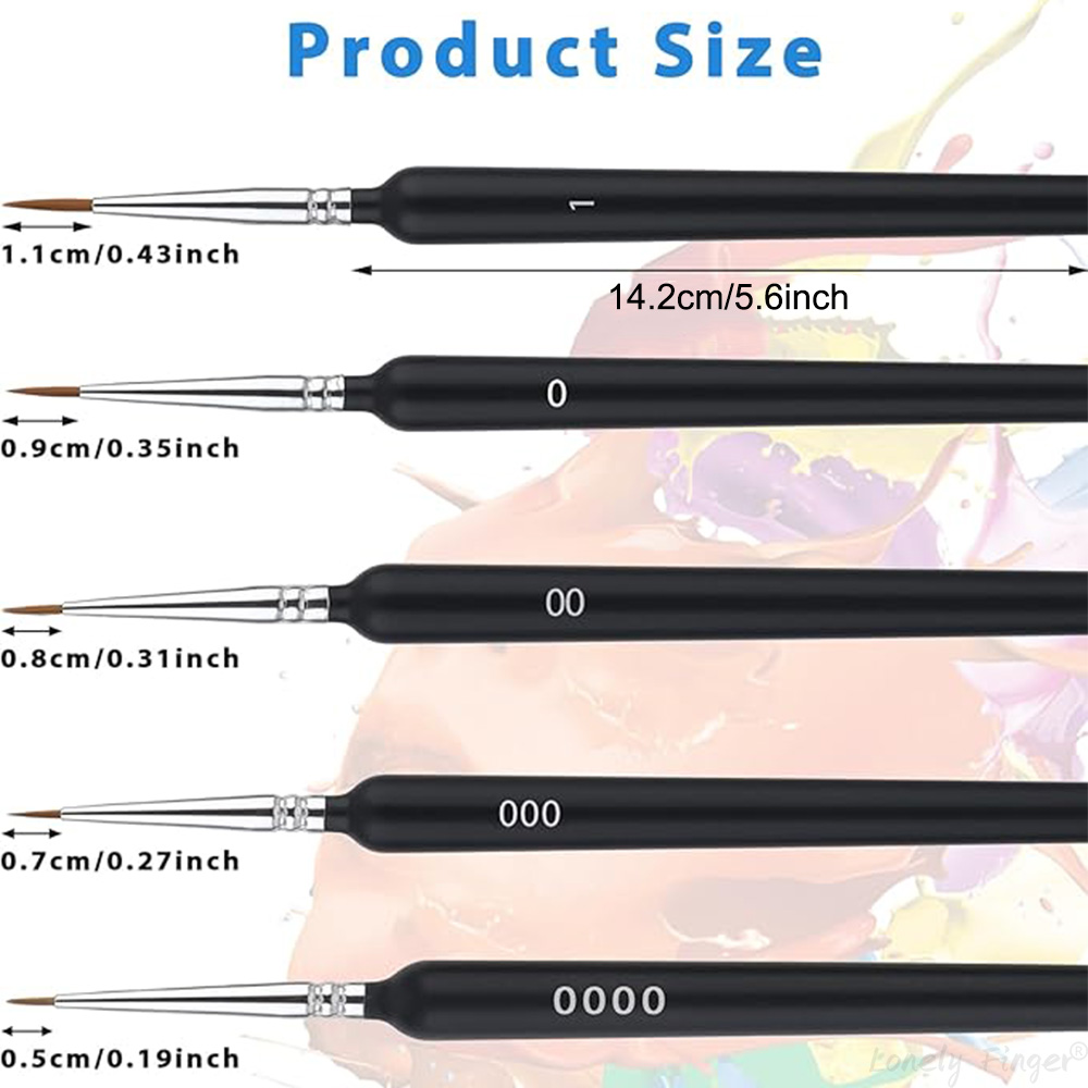5/11Pcs 페인트 브러쉬 세트, 미니어처 페인팅을  - Metallic Paint Set 리뷰 및 가격