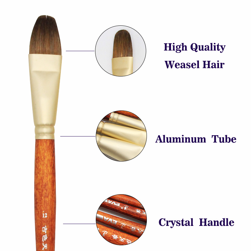 고급 헤어 족제비 페인팅 브러쉬 아트 재료 수채화 펜  - Metallic Paint Set 리뷰 및 가격